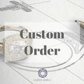 Custom Order For Oval Cut Full Eternity Band