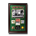 Rat Pack "Oceans 11" Billards Pool Collage W/ Facsimile Autographs