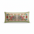 Safari Leopard Velvet Floral Throw Pillow