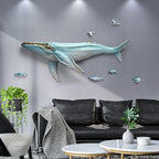 ArtZ® Whale 3D Nordic Wall Sculpture
