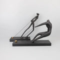 ArtZ® Bound in Motion Cast Iron Sculpture