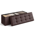 ArtZ® Comfort Ottoman - Brown