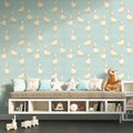 Cute Goose Nursery Wallpaper