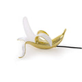 ArtZ® Banana LED Table Lamp - Electroplated Gold Lying Down / US Plug