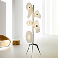 ArtZ® Aurora Pop Nordic Floor Lamp - White / UK Plug