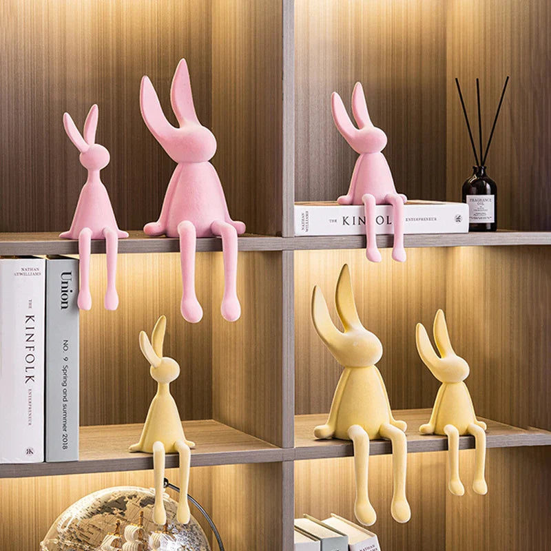 ArtZ® Nordic Abstract Rabbit Sculptures