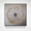 ArtZ® Hypnotic Flower Hand Painted Oil Painting On Canvas