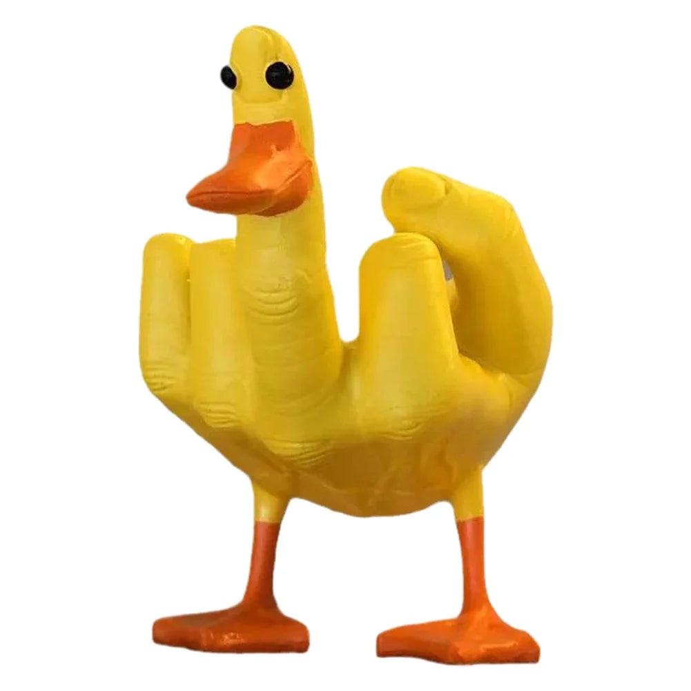 ArtZ® Duck With A Bad Attitude Sculpture