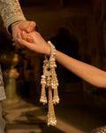 Ivory Gold Kalira Set By KYNAH, Luxury Indian Fashion & Bridal Wear