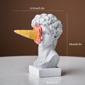 ArtZ® Nordic Ice Cream Face Sculpture - Strawberry