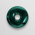 ArtZ® Stainless Steel Doughnut Wall Pendant - Green / 35.4 inch Diameter (90cm)