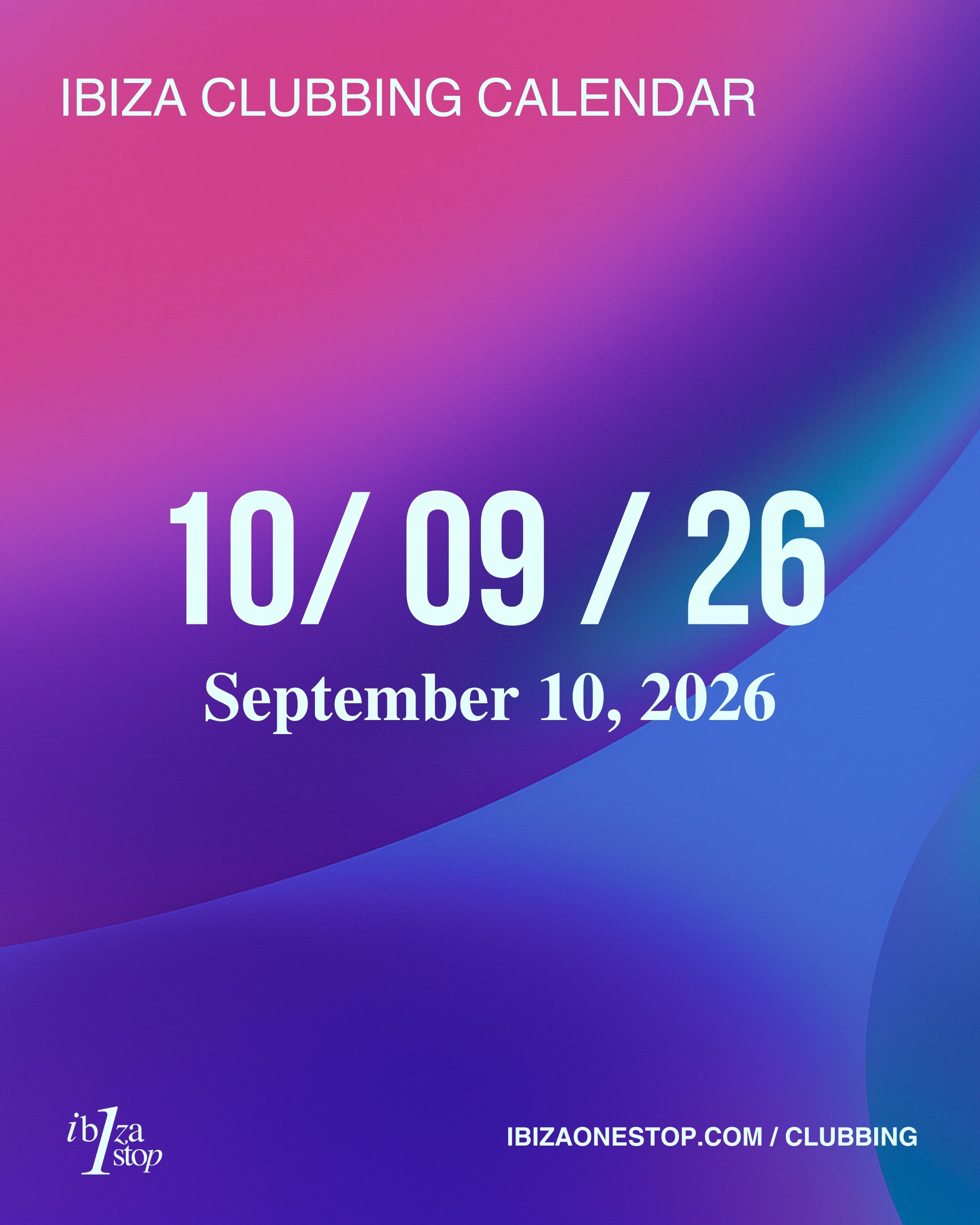 September 10, 2026 Ibiza Parties at UNVRS, Ushuaïa, Hï Ibiza, Pacha, Amnesia, Chinois & More: FISHER, Martin Garrix, Purple Disco Machine, HUGEL, Josh Baker & More
