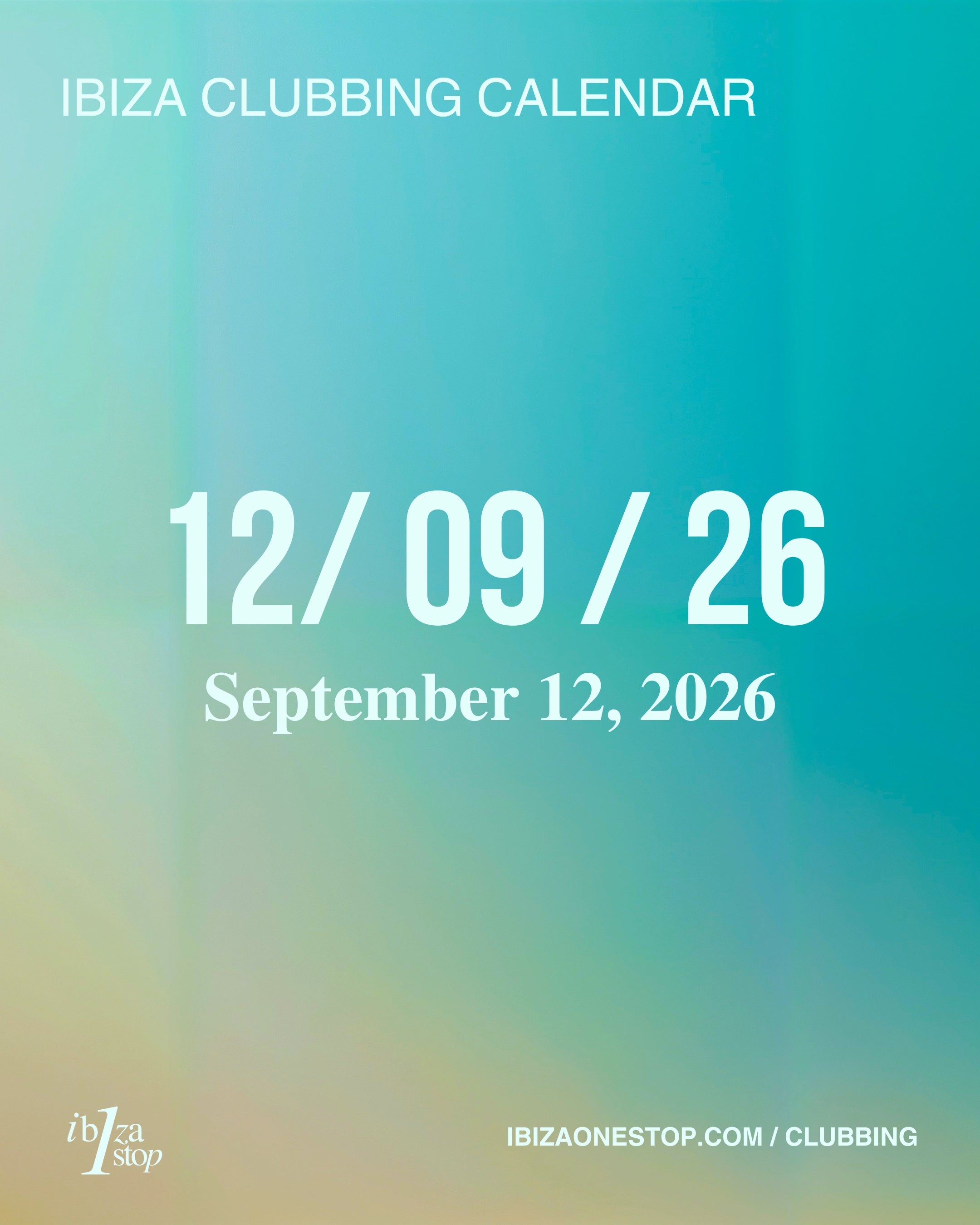 September 12, 2026 Ibiza Parties at UNVRS, Ushuaïa, Hï Ibiza, Pacha, Amnesia, Chinois, 528 Ibiza & More: elrow, Black Coffee, Robin Schulz, ANTS, Claptone & More