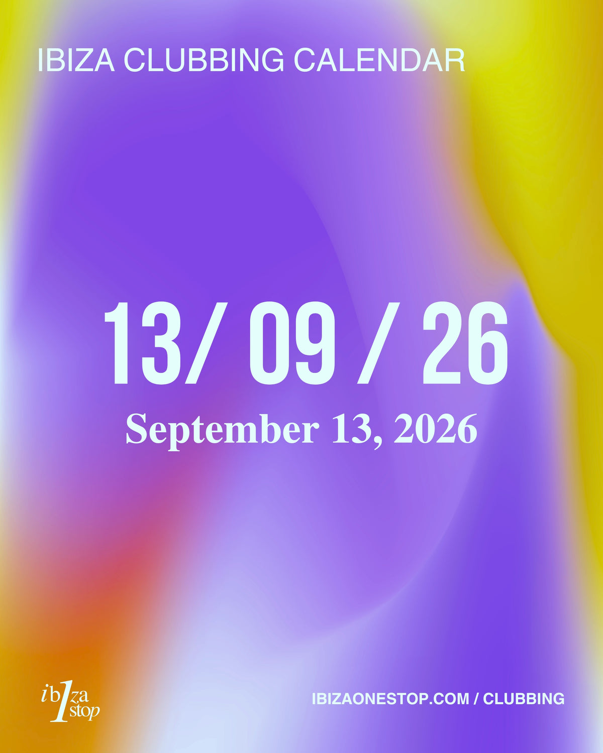September 13, 2026 Ibiza Parties at UNVRS, Ushuaïa, Hï Ibiza, Pacha, Amnesia, Chinois, Cova Santa & More: Carl Cox, Swedish House Mafia, Solomun, Ricardo Villalobos, Bedouin & More