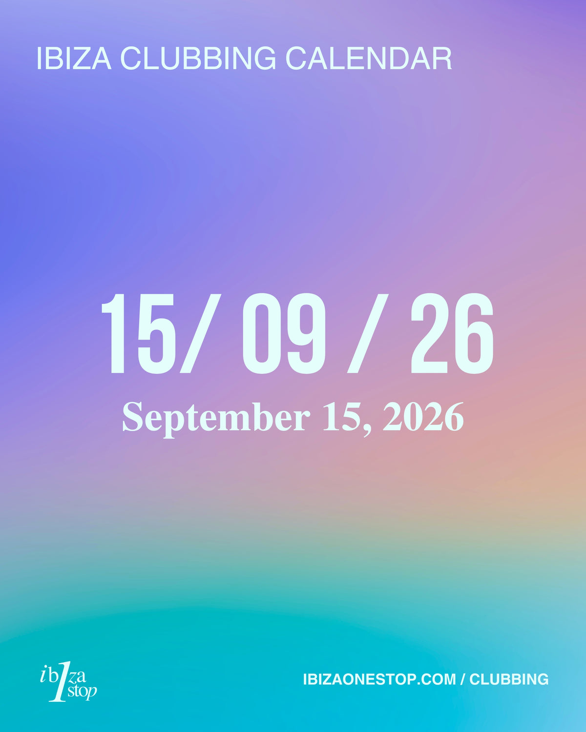 September 15, 2026 Ibiza Parties at UNVRS, Hï Ibiza, Pacha, Amnesia, 528 Ibiza, Cova Santa & More: Anyma, Marco Carola, Gordo, Richie Hawtin, Moodymann & More