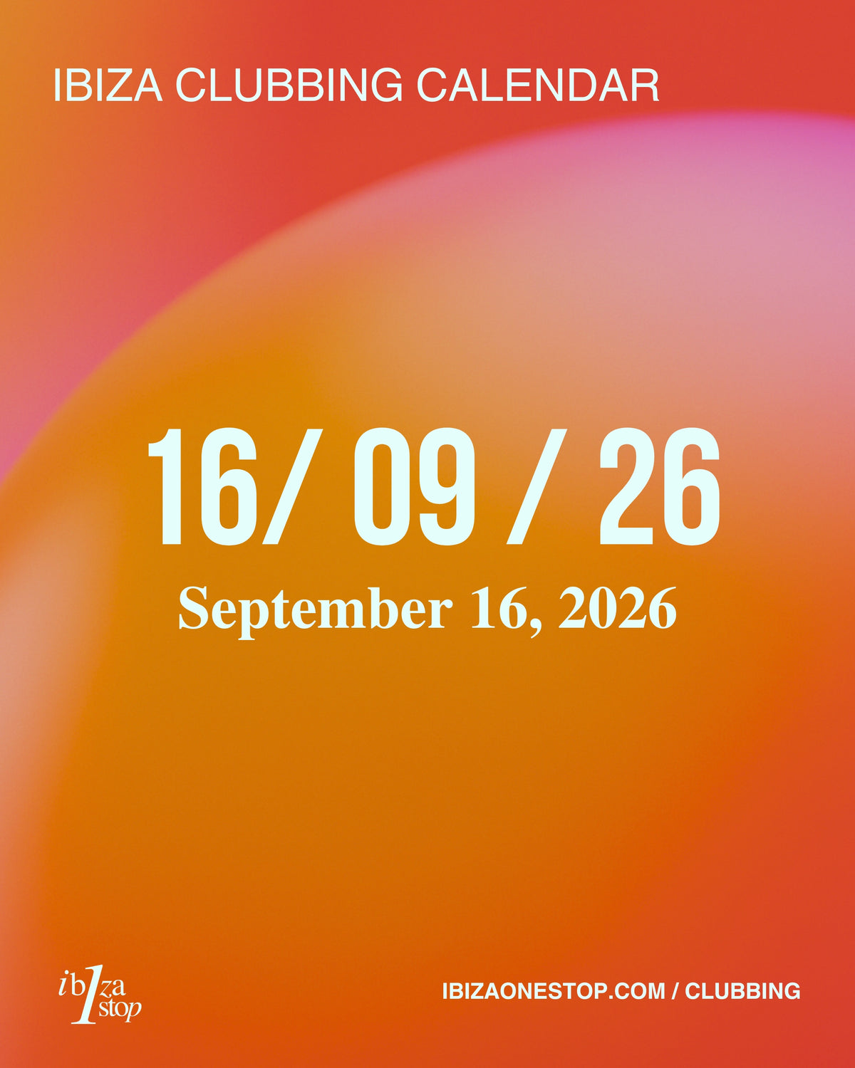 September 16, 2026 Ibiza Parties at UNVRS, Ushuaïa, Hï Ibiza, Pacha, Amnesia, Cova Santa, 528 Ibiza & More: Paradise, Eric Prydz, Dimitri Vegas & Like Mike, Meduza, Mau P & More