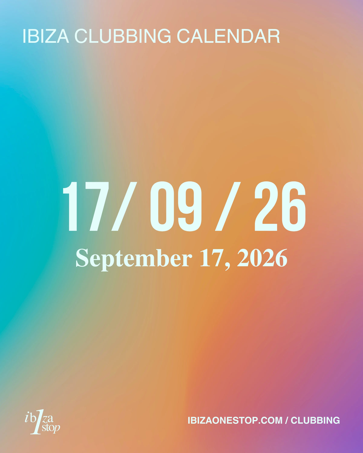 September 17, 2026 Ibiza Parties at UNVRS, Ushuaïa, Hï Ibiza, Pacha, Amnesia, Chinois, Cova Santa & More: Adriatique, Martin Garrix, HUGEL, Purple Disco Machine, Josh Baker & More