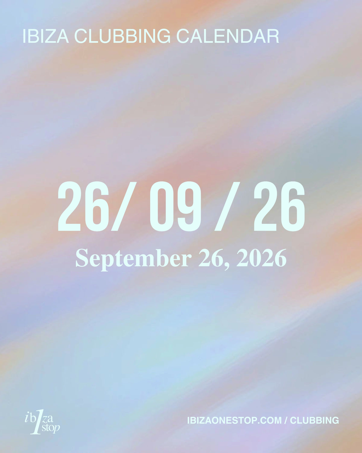 September 26, 2026 Ibiza Parties at UNVRS, Amnesia, Pacha, Ushuaïa, Hï Ibiza, Chinois, 528 Ibiza & More: elrow, Paul van Dyk, Robin Schulz, Black Coffee, Maceo Plex & More