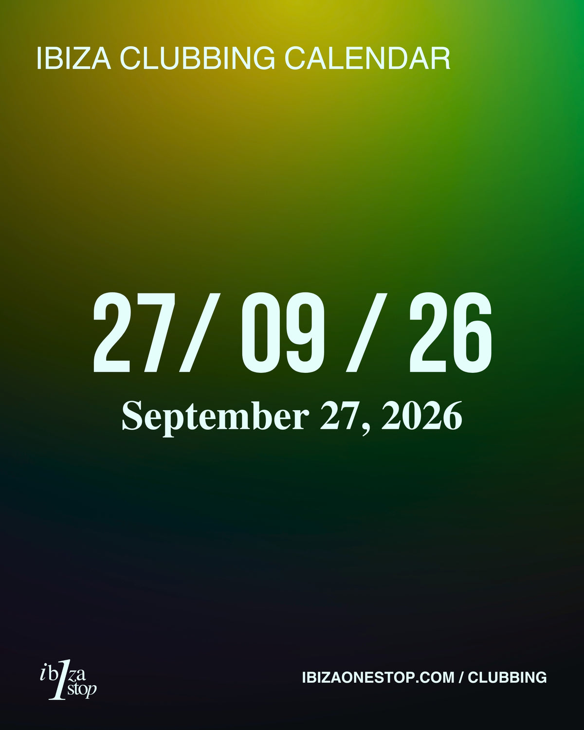 September 28, 2026 Ibiza Parties at UNVRS, Ushuaïa, Hï Ibiza, Pacha, Amnesia, DC-10, Chinois & More: Armin van Buuren, David Guetta, Sonny Fodera, Francis Mercier, Circoloco & More