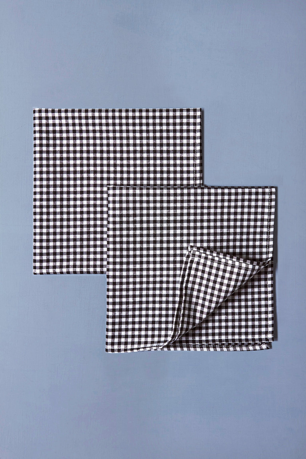 Servilleta vichy negro (pack de 2)