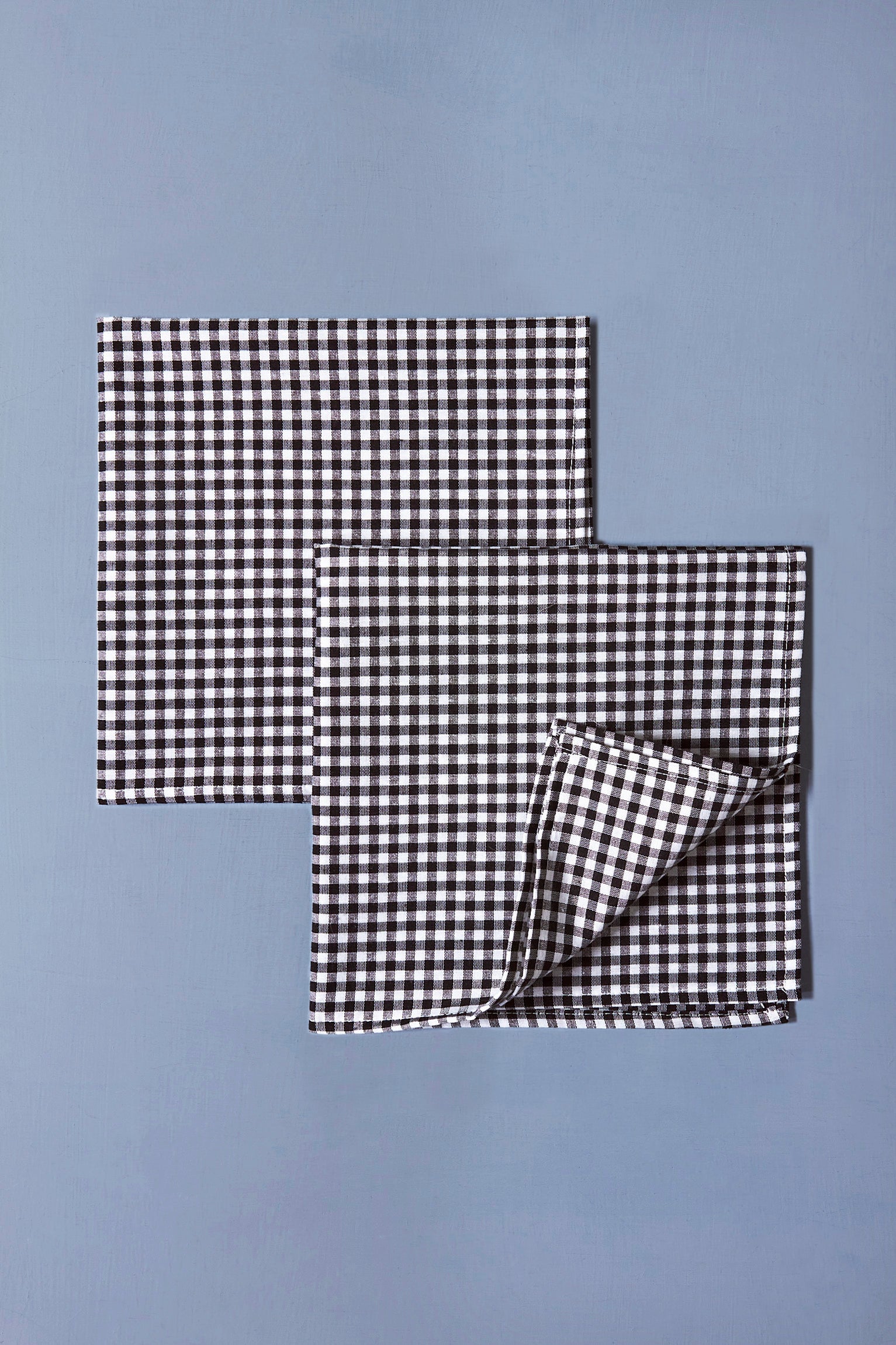 Servilleta vichy negro (pack de 2)