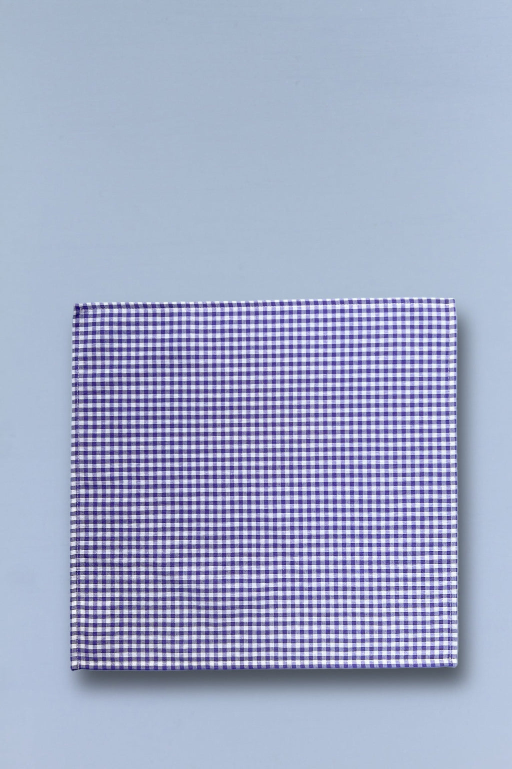 Servilleta vichy malva cuadro pequeño (pack de 2)