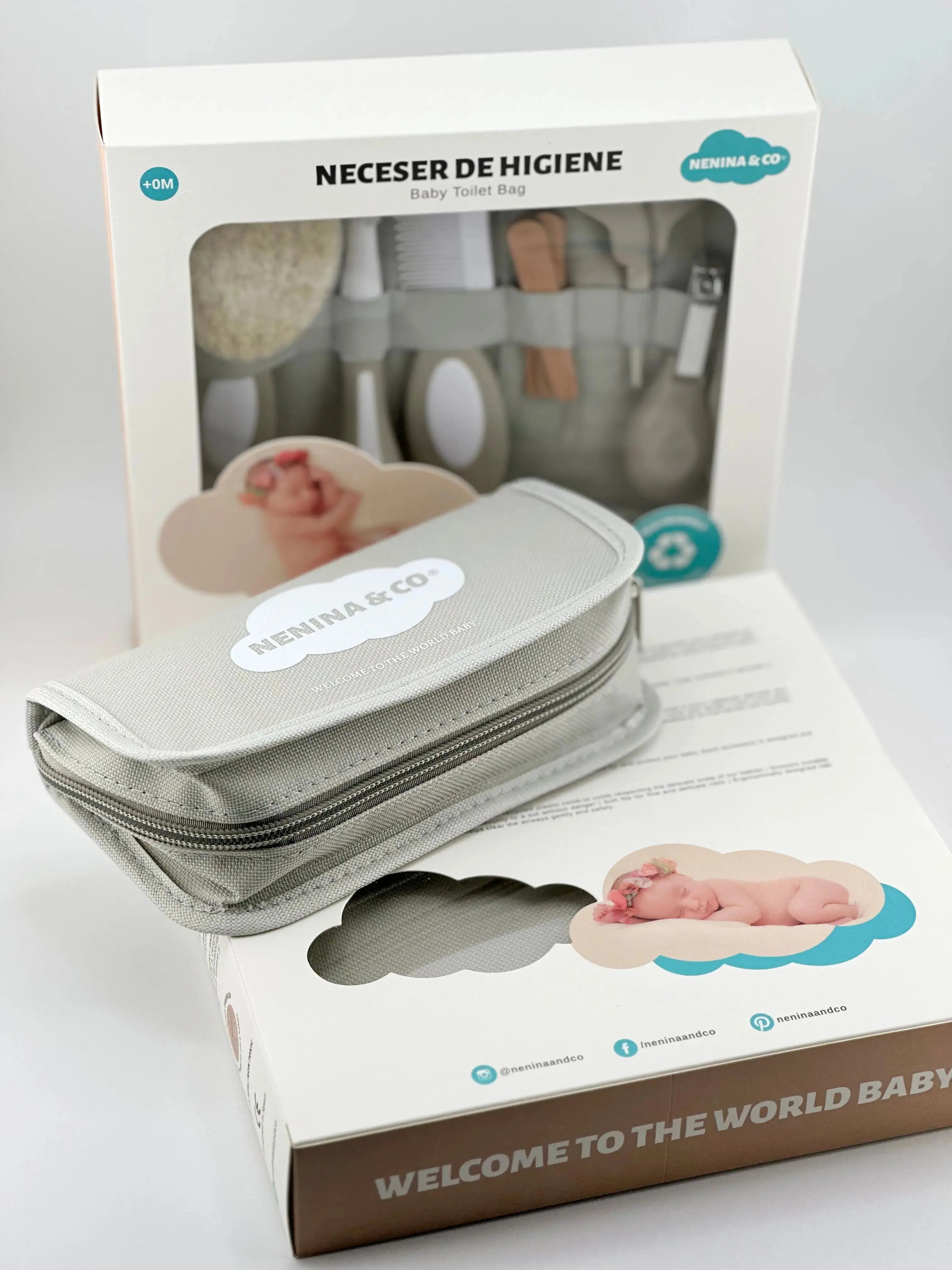 Set de Aseo  bebé toilet bag Nenina & Co