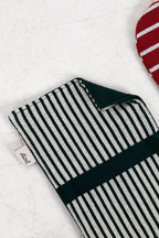 Set de horno loneta granate