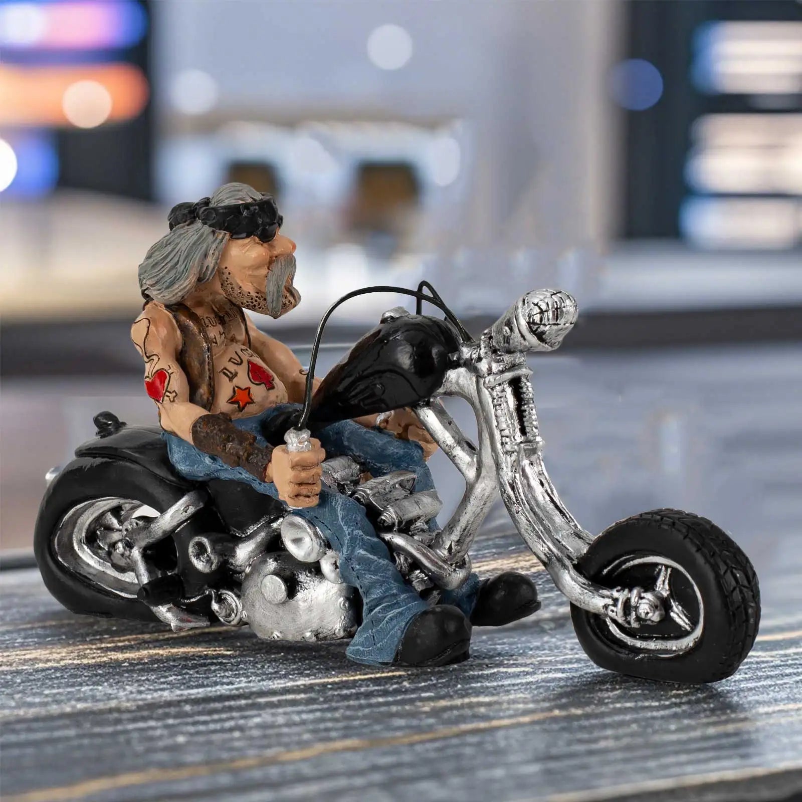 ArtZ® Retro Roadster Motorcycle Sculpture