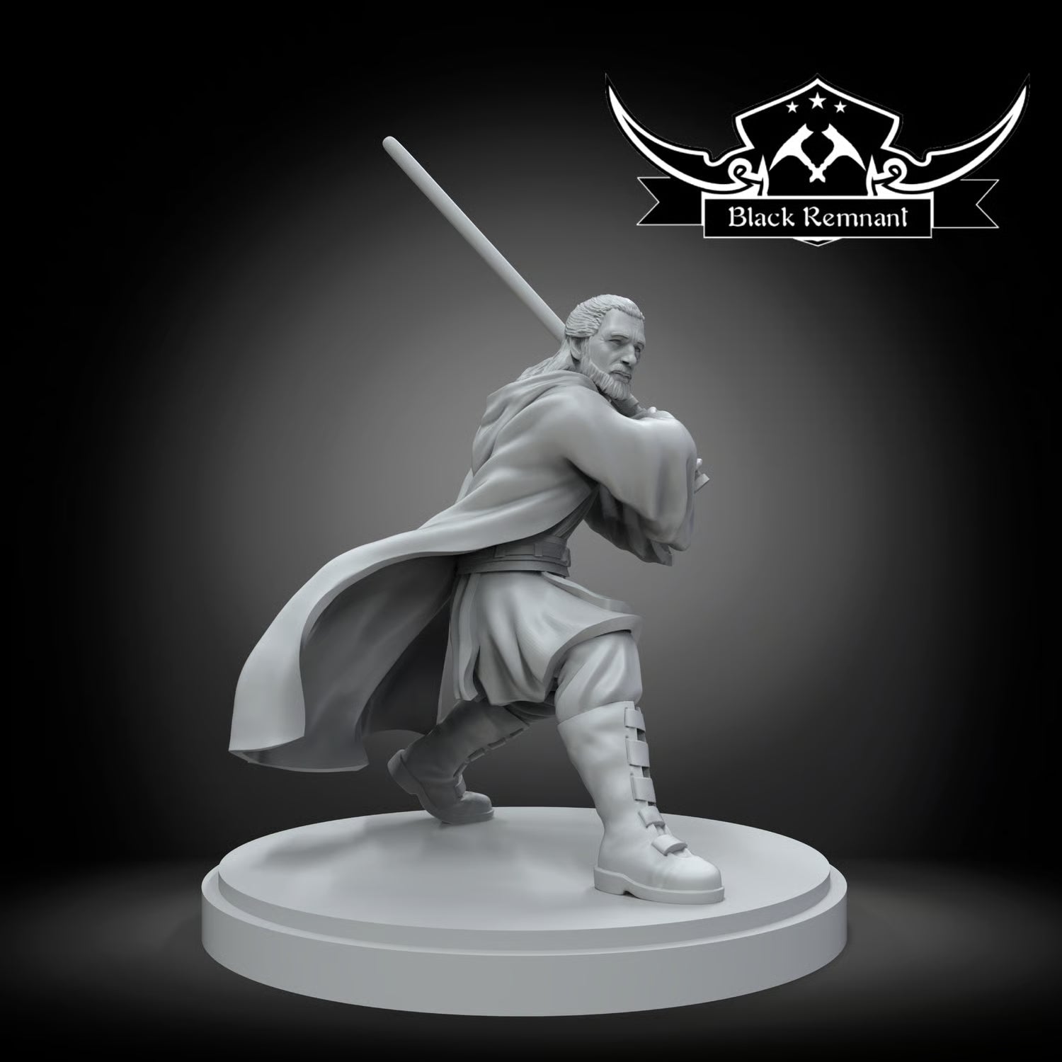 Shatter grey mystical warrior, Black Remnant