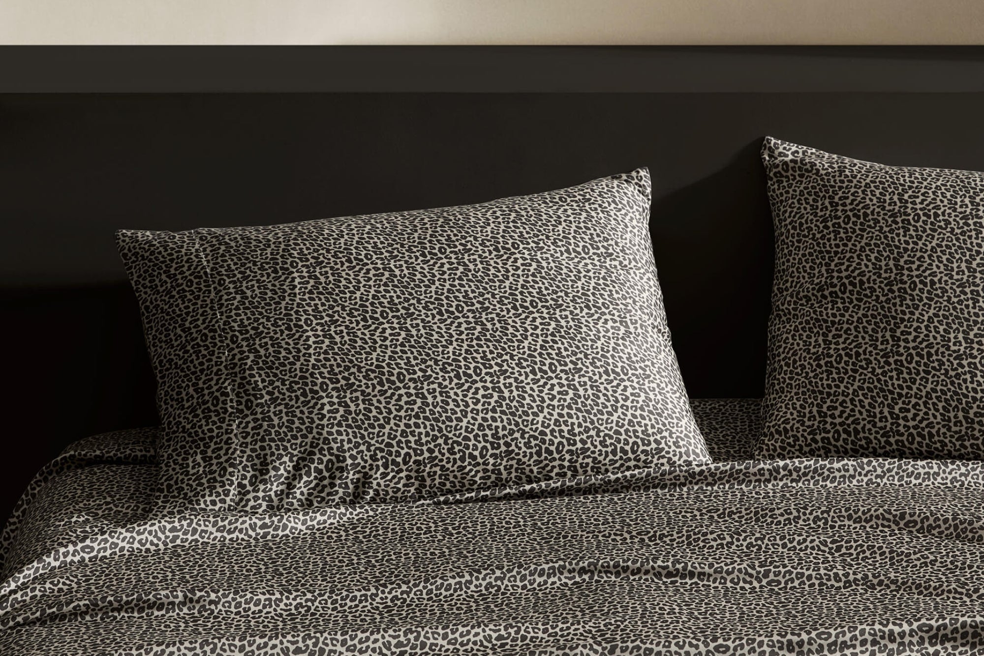 Silky Lyocell Leopard Print Pillowcase