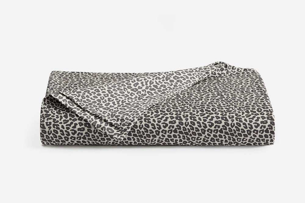 Silky Lyocell Leopard Print Top Sheet