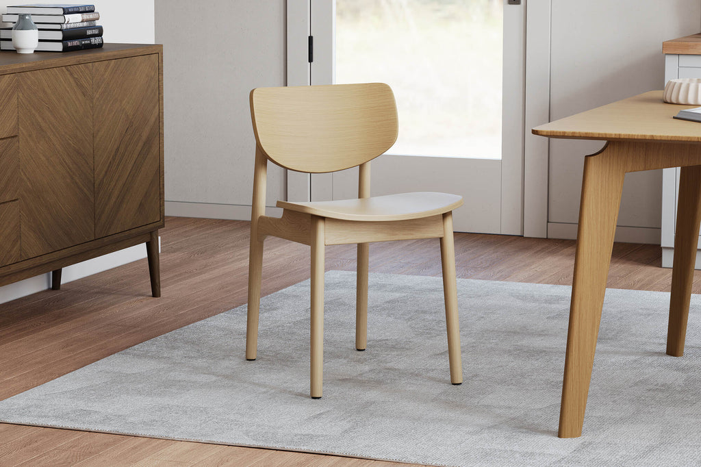 Simone Wood Dining Chair (Set of 2)