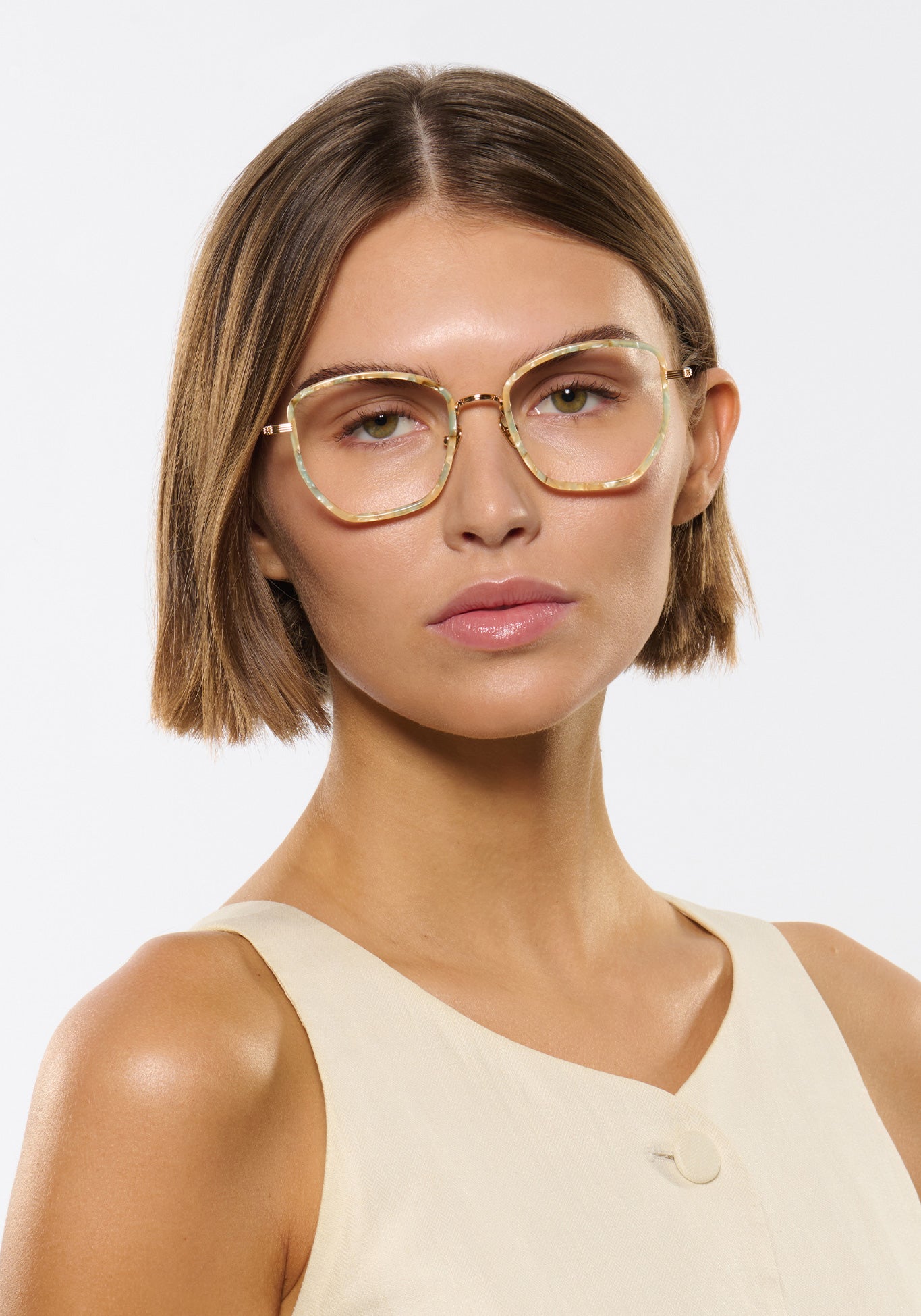 KREWE SKYLAR | 18K Titanium + Pearlescent