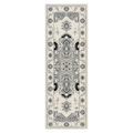 Slate Medallion Hand Tufted Runner Rug