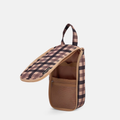 Slimline Hanging Toiletry Bag - Tartan