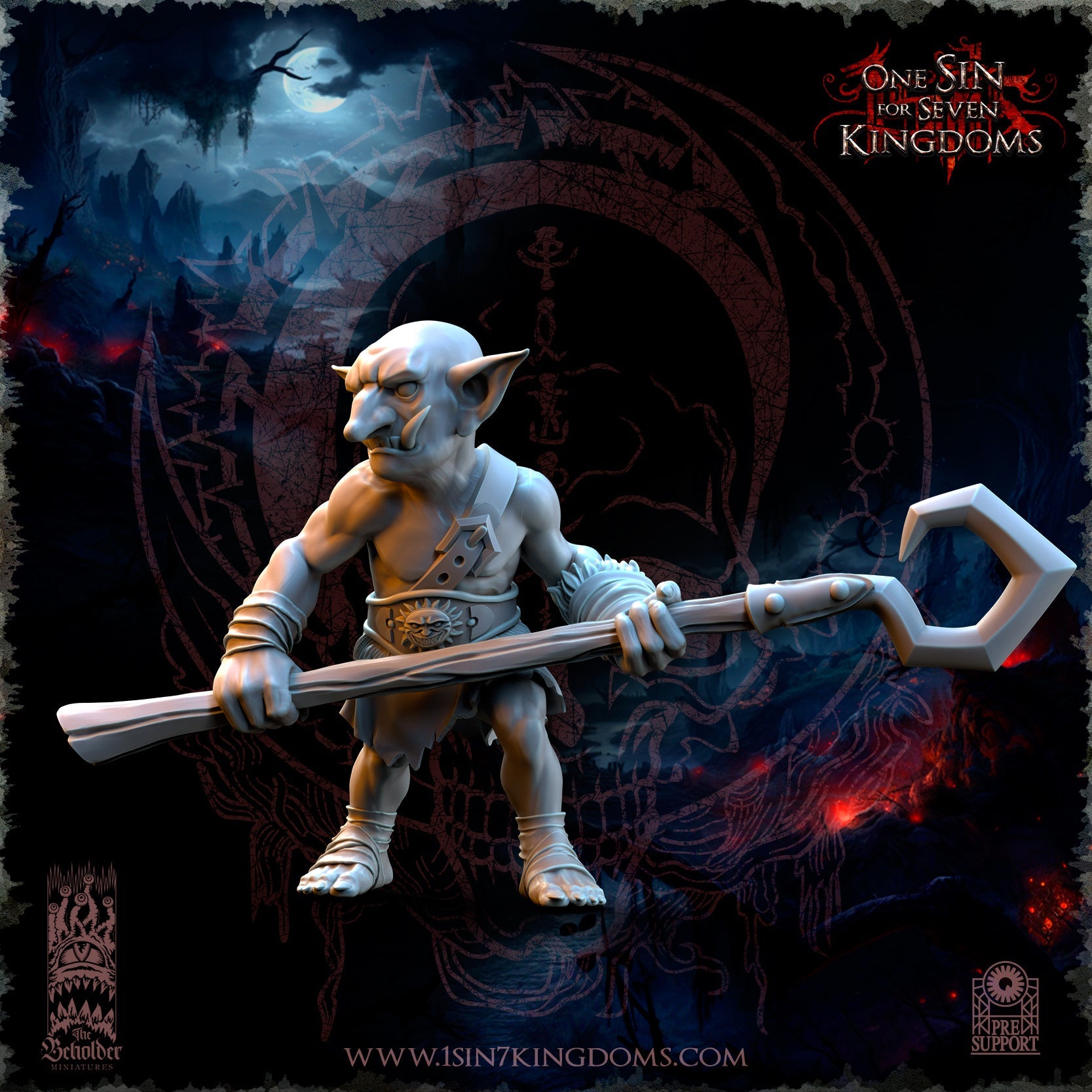 Flying steppe goblins, The Beholder Miniatures