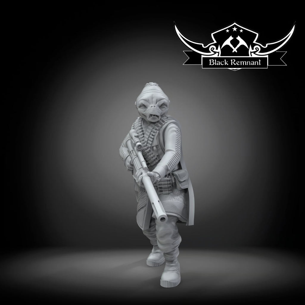 Sniper partisan, Black Remnant
