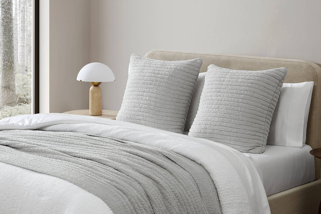 Snug Striped Euro Pillow