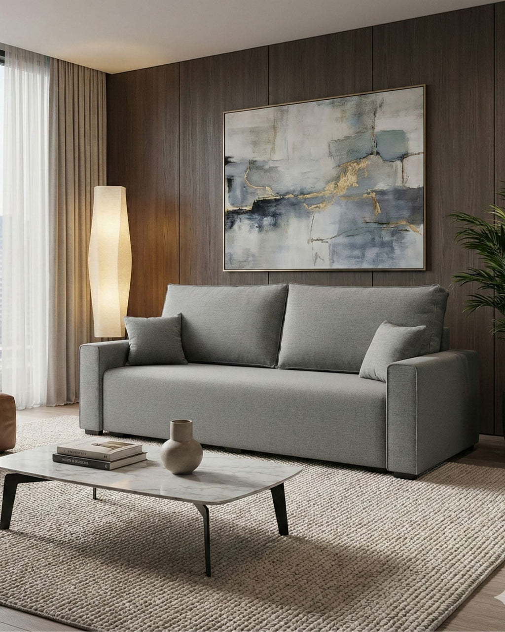 Sofá cama Bobo Gris