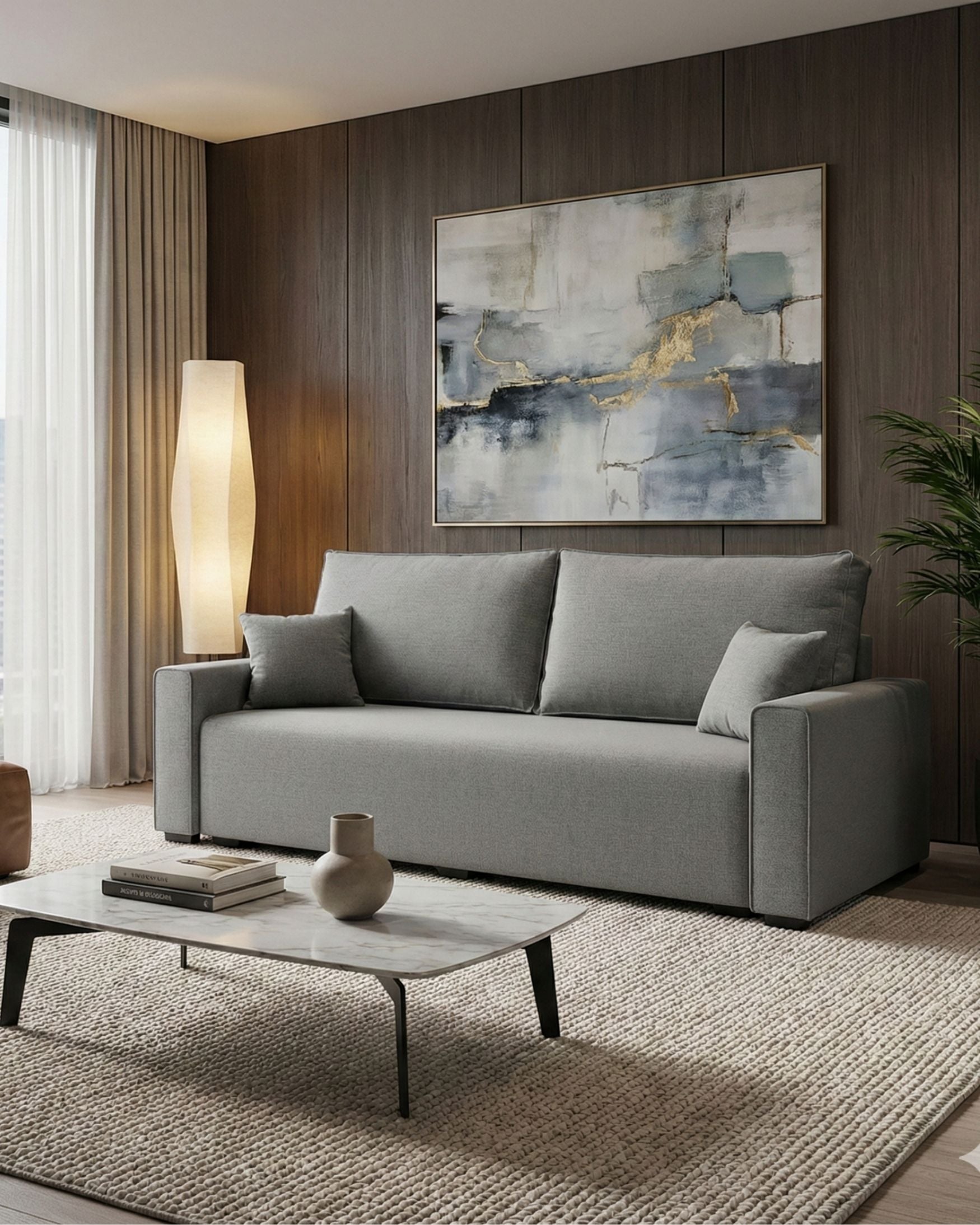 Sofá cama Bobo Gris