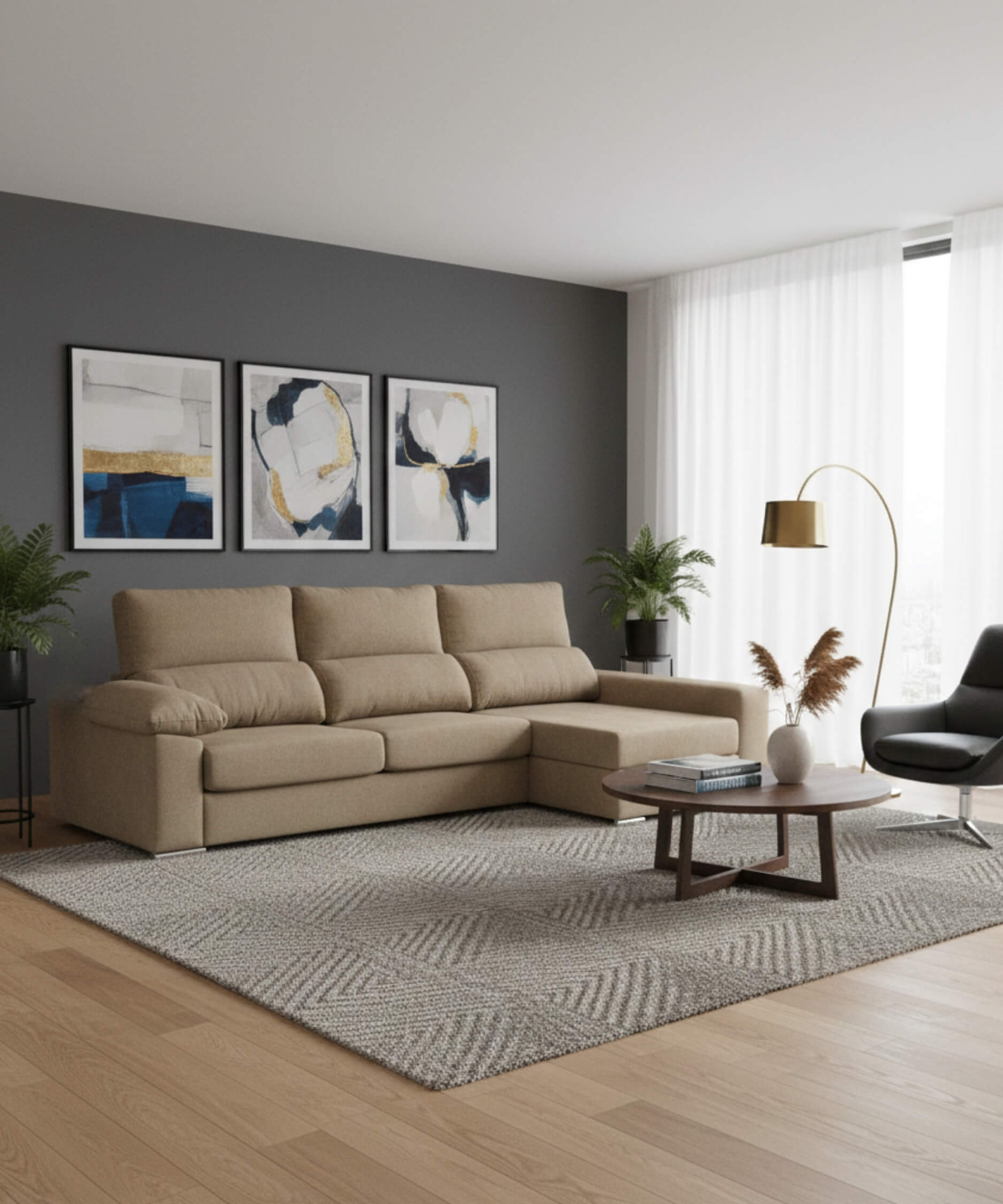 Sofá Chaiselongue Lisboa