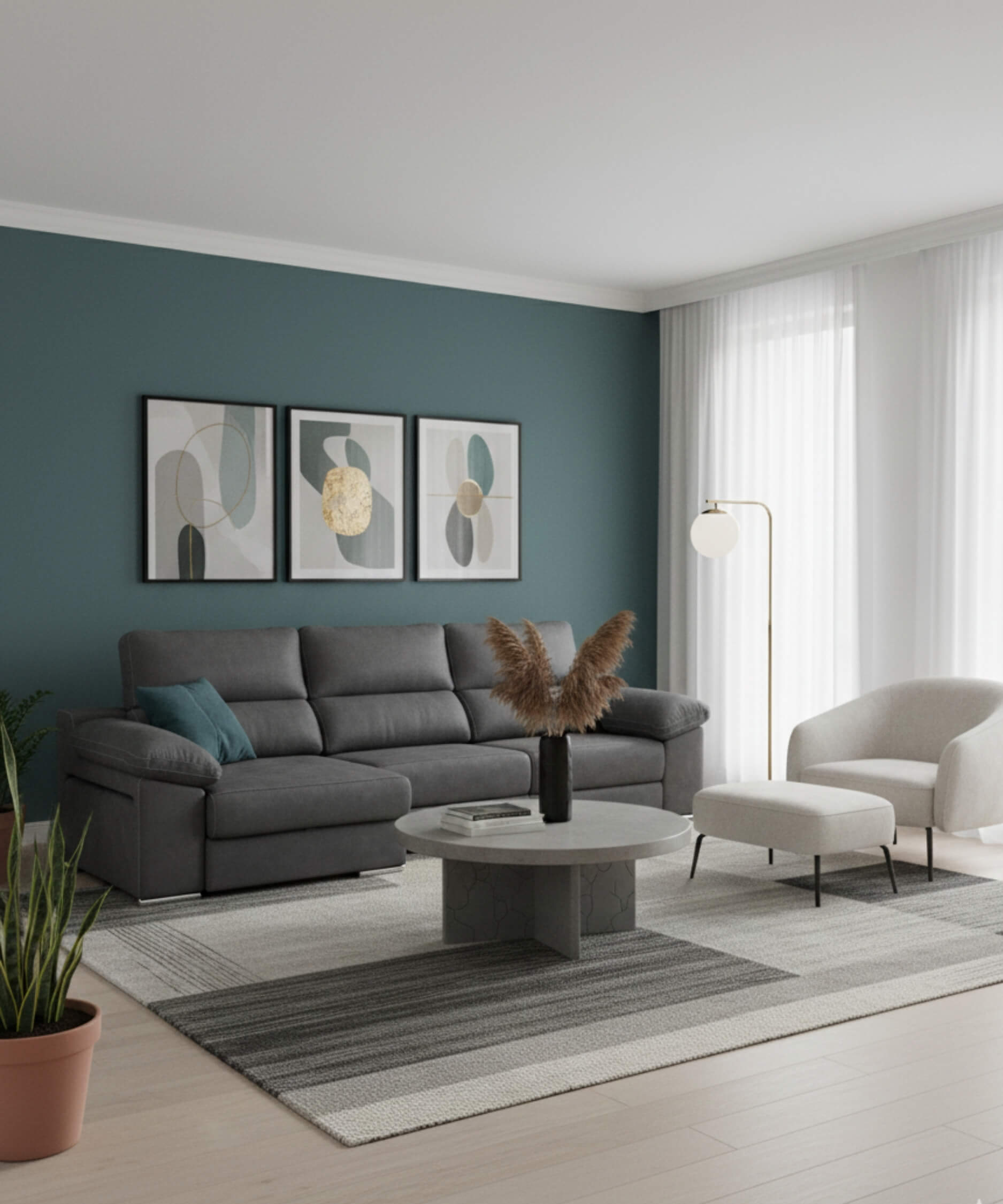 Sofá Chaiselongue Viena