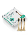 Bamboo Replacement Brush Heads for Sonic Toothbrush By Primal Life Organics