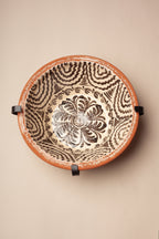 Soporte para pared de hierro para lebrillos