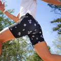 Sprints Womens Flexion 5" Compression Short - Florid Declamation