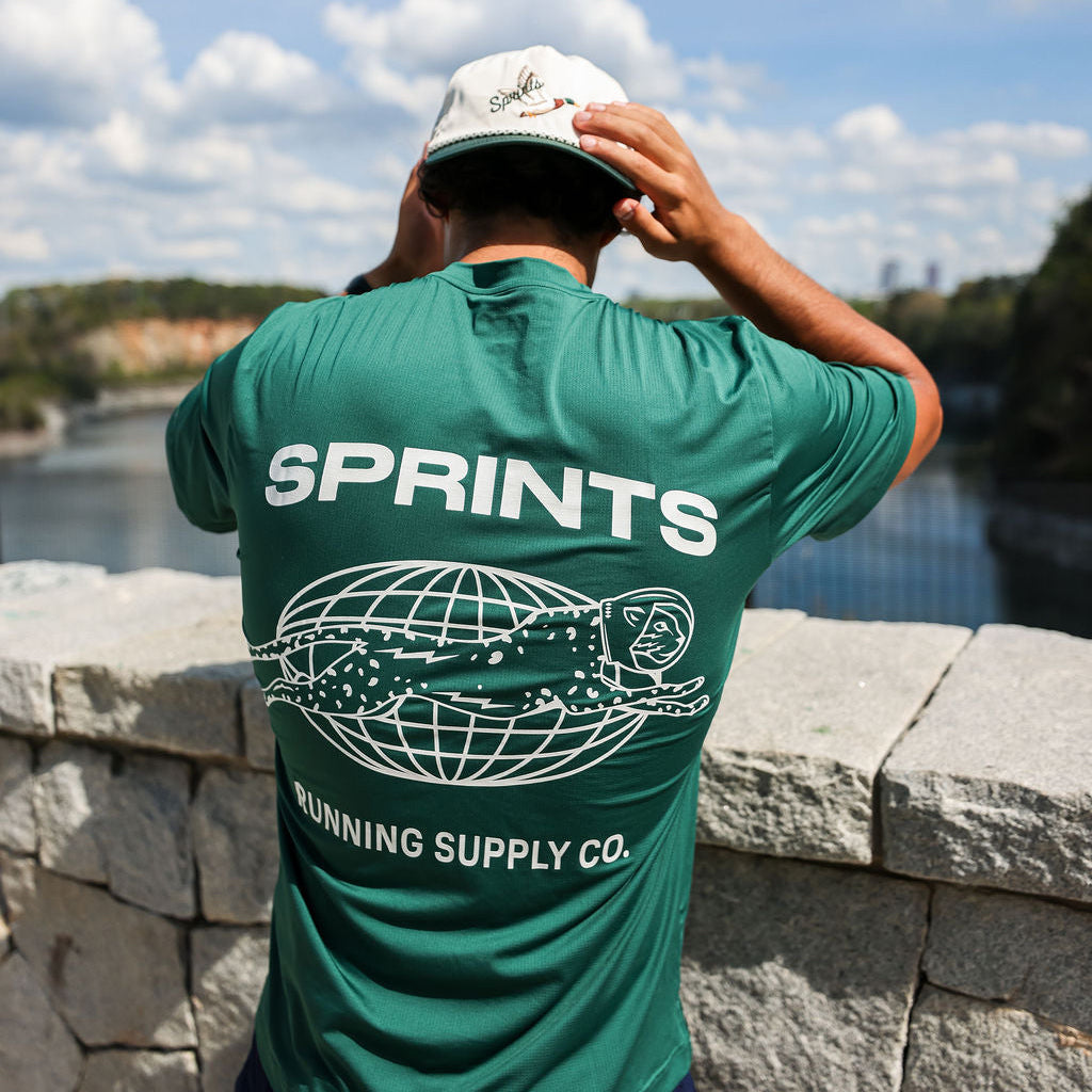 Sprints Mens Core Zero Tech Tee - Miles Worldwide