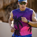 Sprints Mens Core Zero Framework Tank - Tropic Twilight