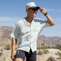 Sprints Avigate Oxford Shirt - Slow Days Turtles (Unisex)