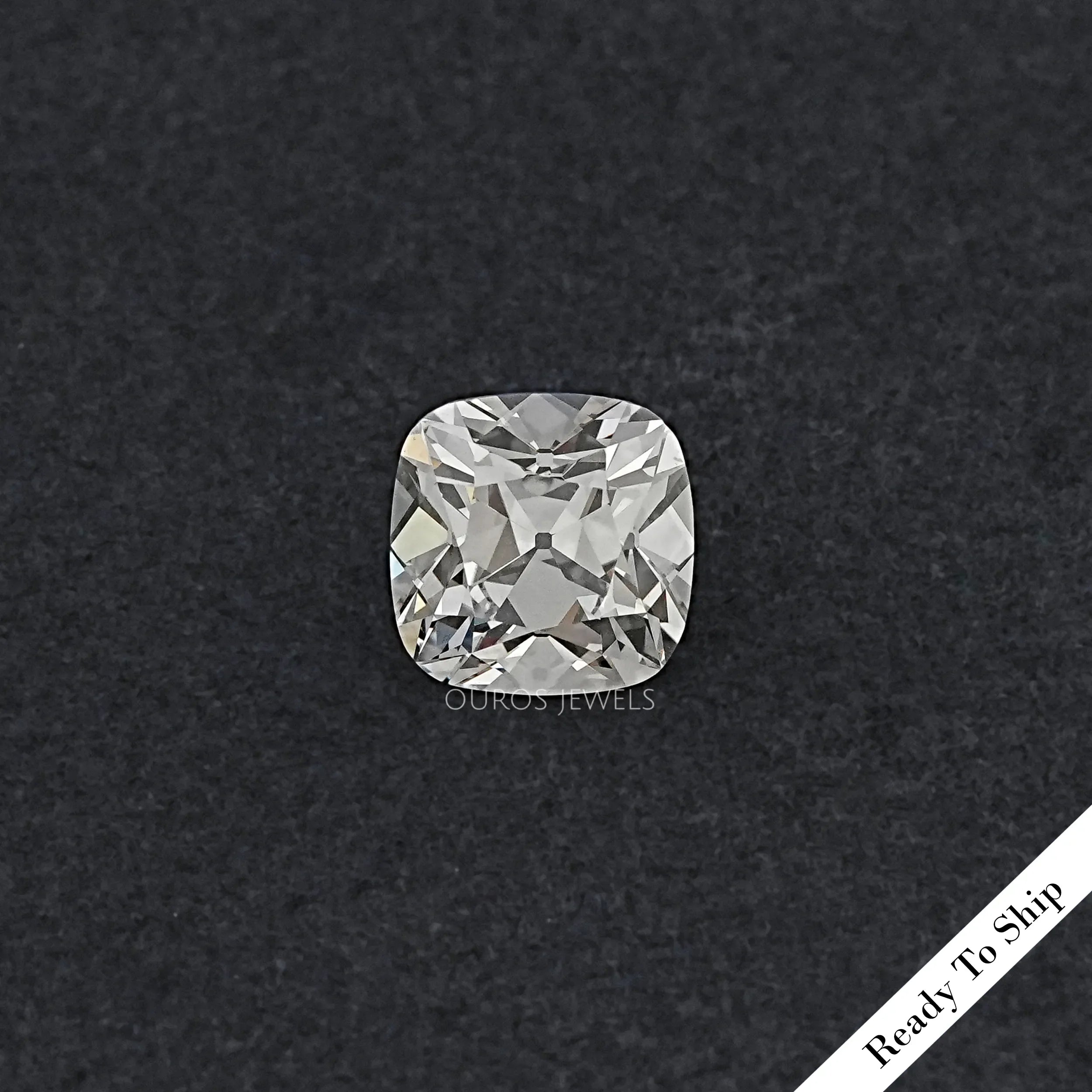 Square Old Mine Cushion IGI Certified Loose Diamond